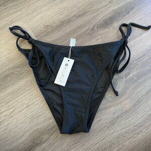 HOLIPICK BLACK BIKINI BOTTOMS M